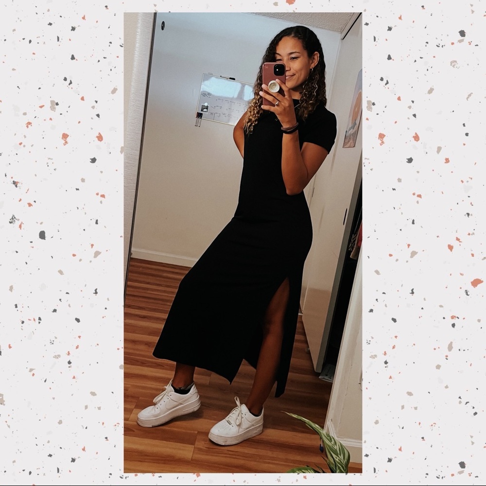 NWOT🖤Michael Kors Black Maxi Dress